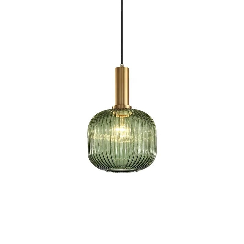 Hailie Pendelleuchte aus Glas für Wohnzimmer, Esszimmer - Cueteks
