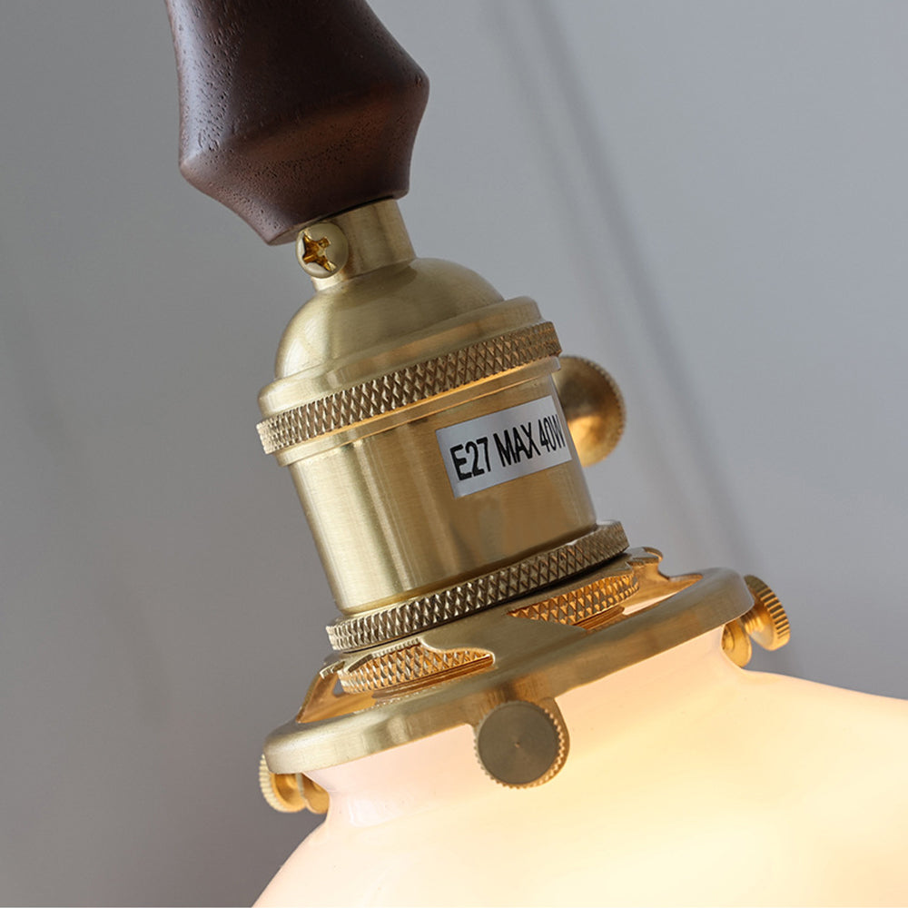 Nordic Kitchen Island Vintage Glass Hanging Light - Cueteks
