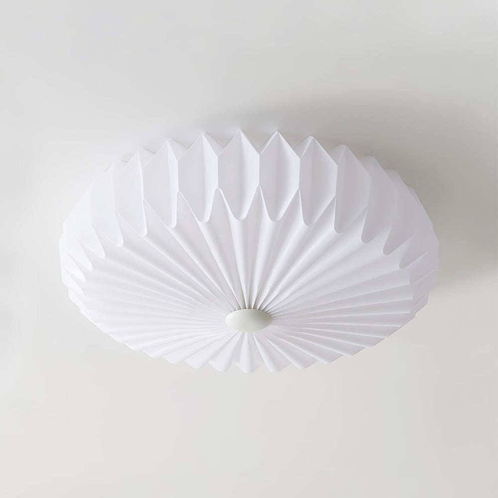 Creative Cloud Shape LED Pleated Origami Ceiling Light - Cueteks