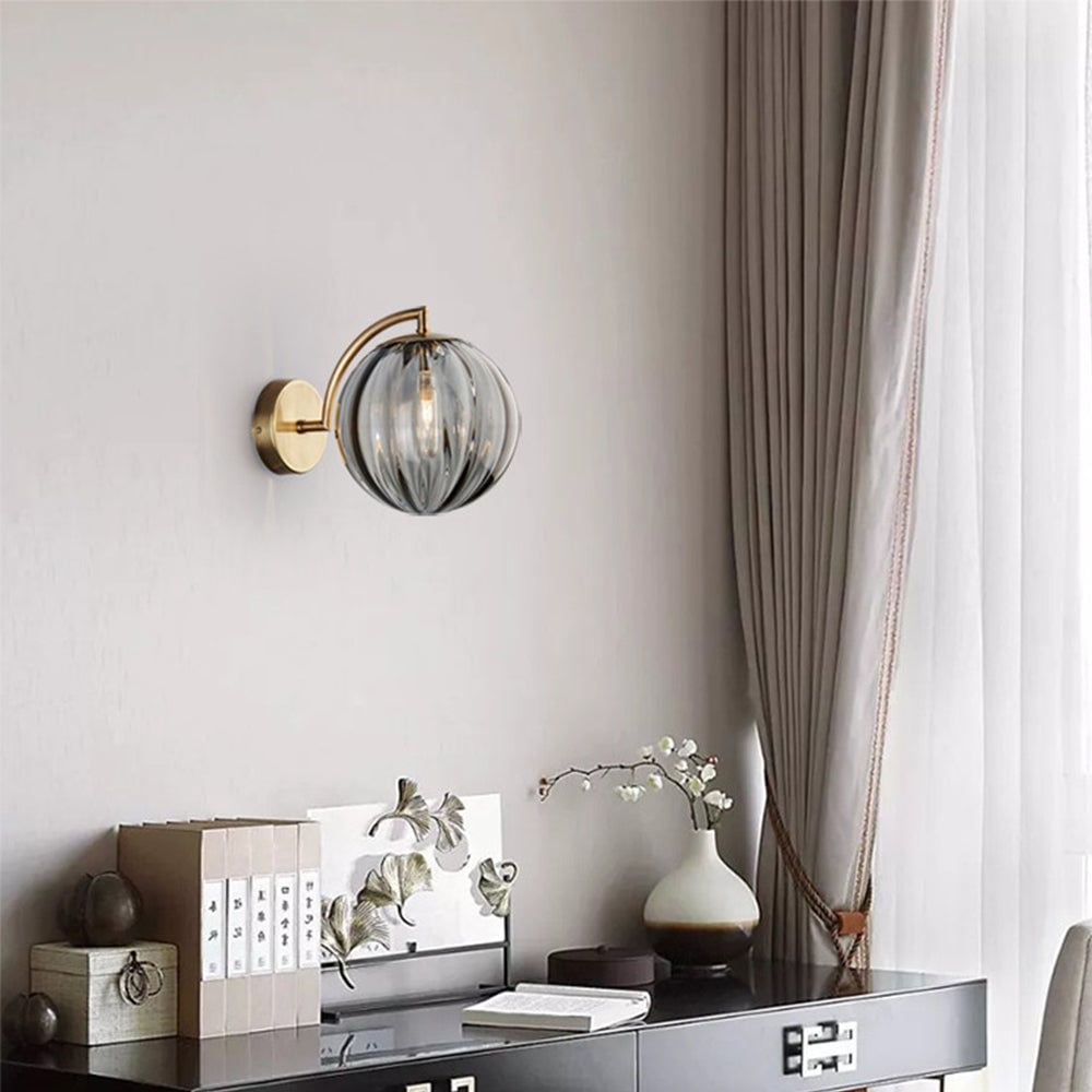 Multicolor Glass Home Decor Wall Lamp - Cueteks