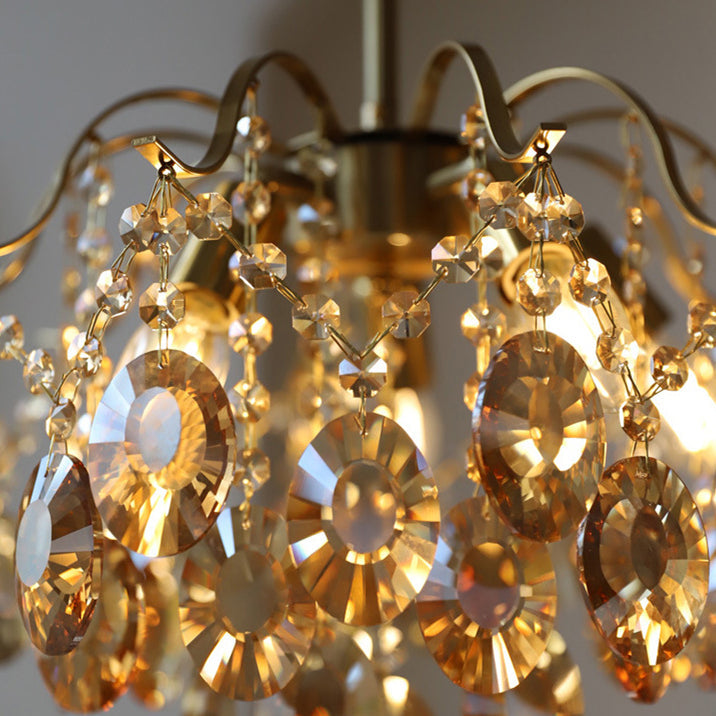 French Light luxury Romantic Crystal Chandelier - Cueteks