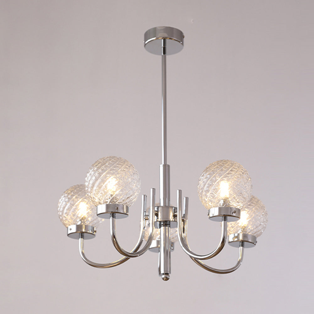 Light Luxury Glass Ball Bedroom Chandeliers - Cueteks