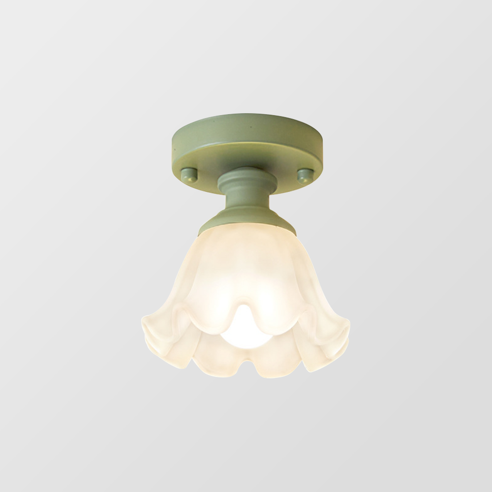 Cream Pumpkin Creative Corridor Aisle Ceiling Light - Cueteks