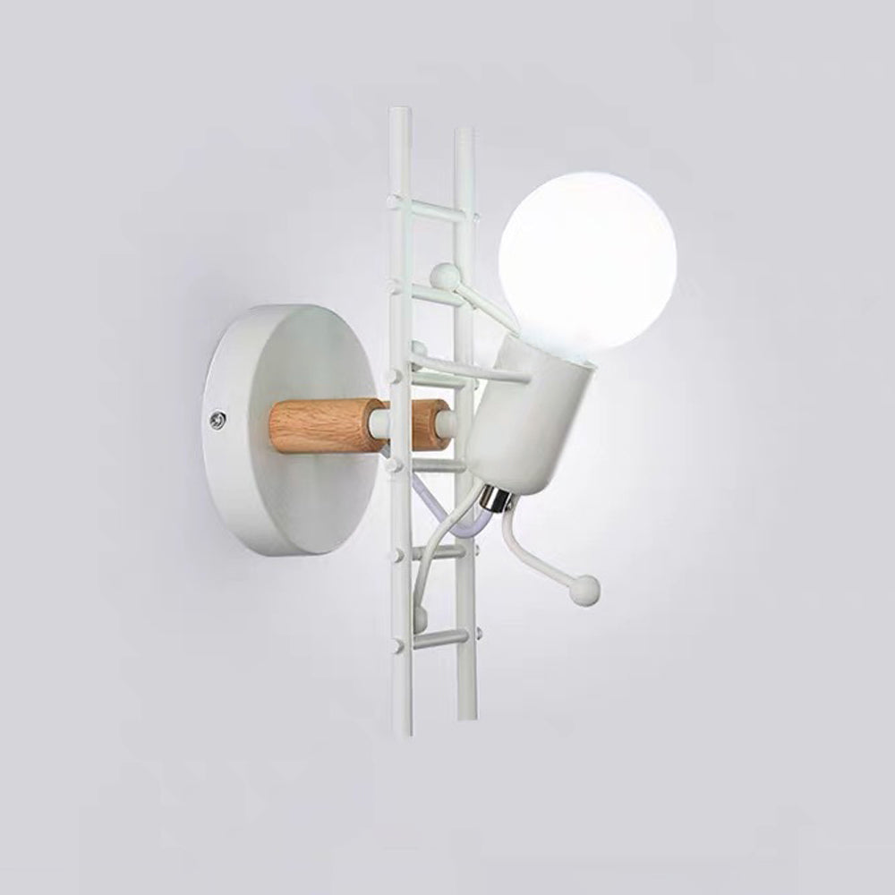 Luxo Retro Iron Man Hänge-Wandleuchte, 3 Farben - Cueteks