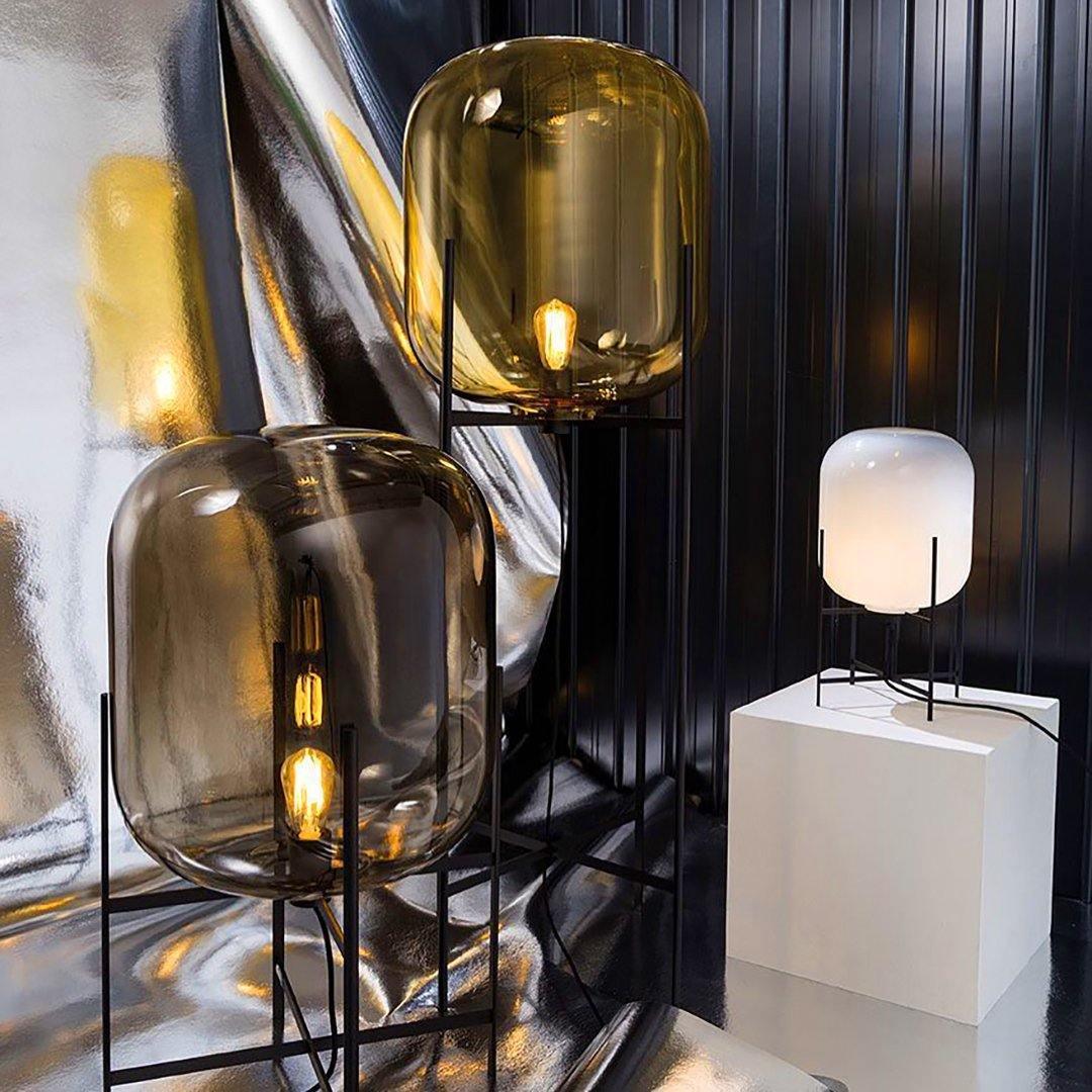 Postmodern Designer Glass Floor Lamp - Cueteks