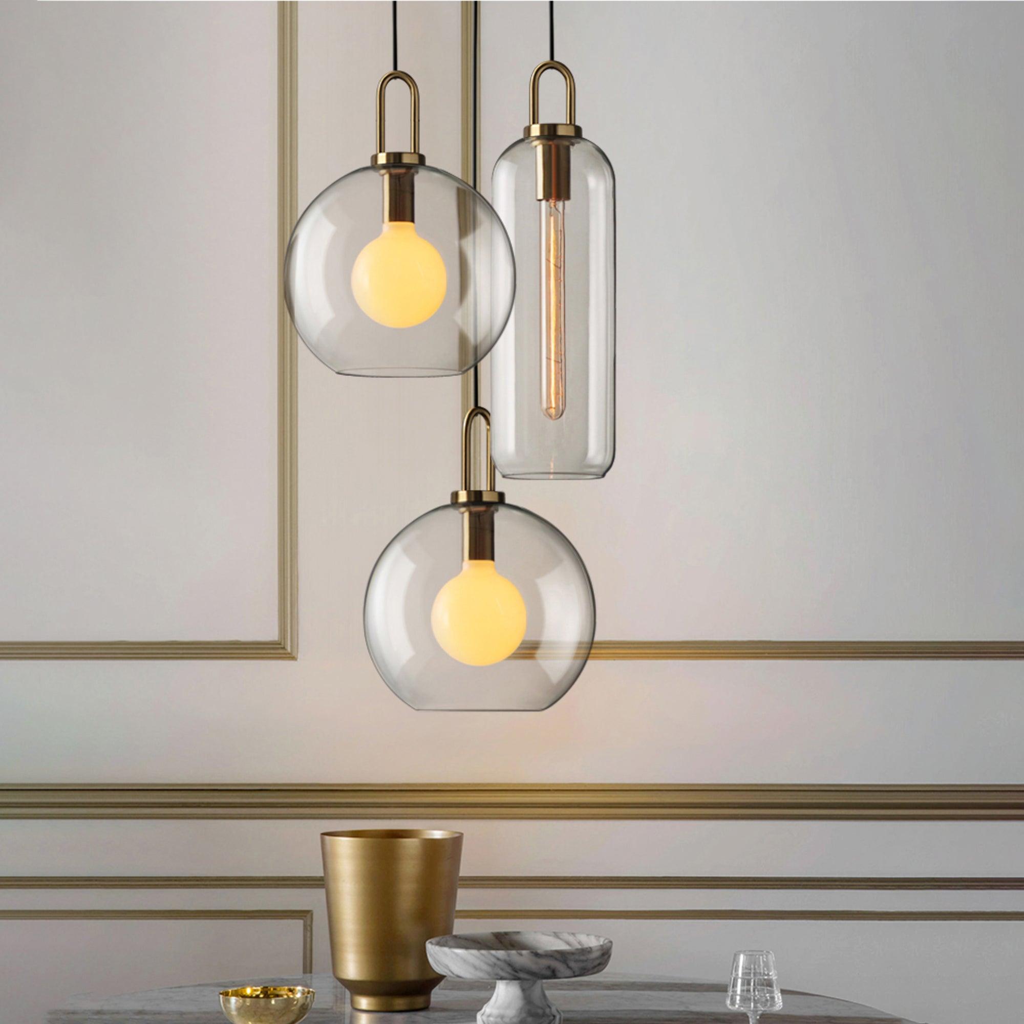 Glass Pendant Light - Cueteks