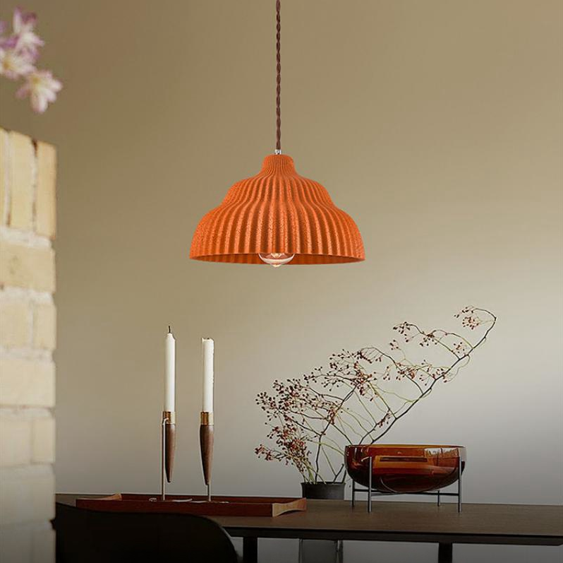 Wabi Sabi Art Resin Hanging Lamp for Dining Room - Cueteks