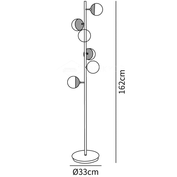 Creative Magic Tree Glass Floor Lamp - Cueteks