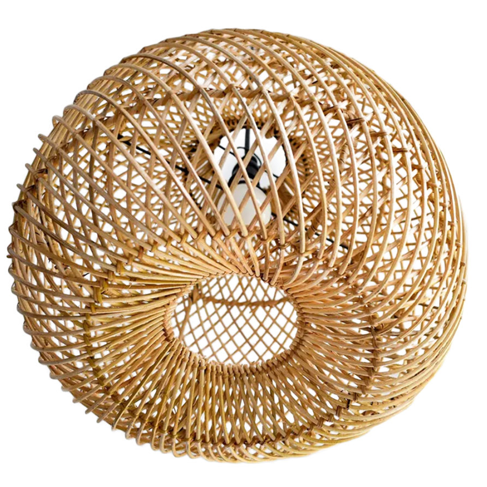 Boho High Quality Rattan Handwoven Pendant Light - Cueteks