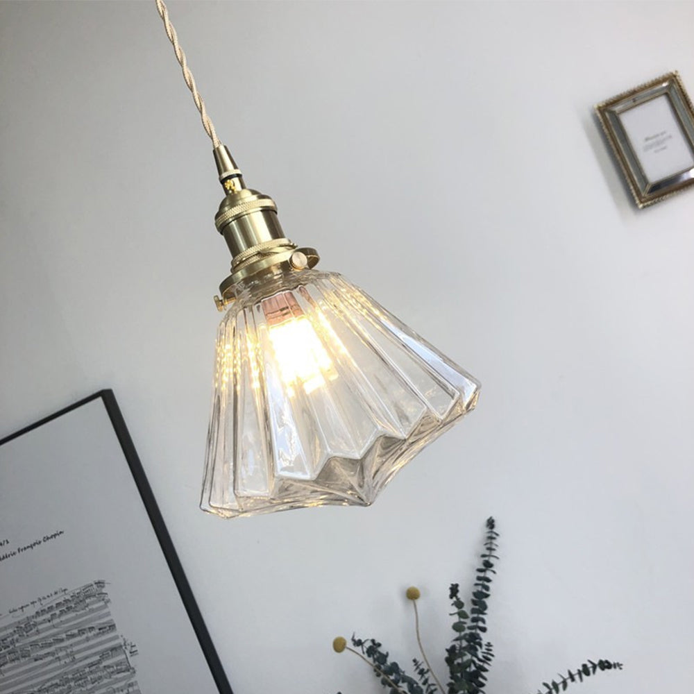 Modern Diamond Glass Pendant Lights - Cueteks