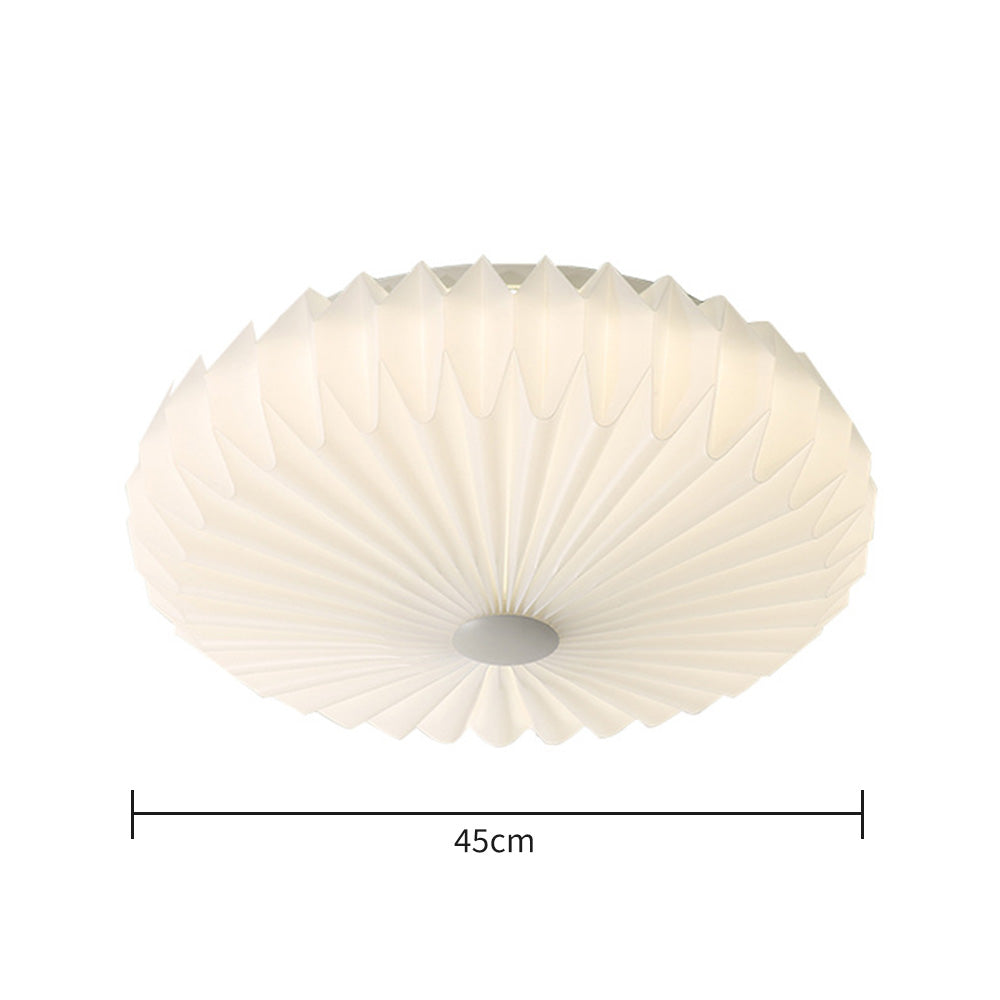 Creative Cloud Shape LED Pleated Origami Ceiling Light - Cueteks
