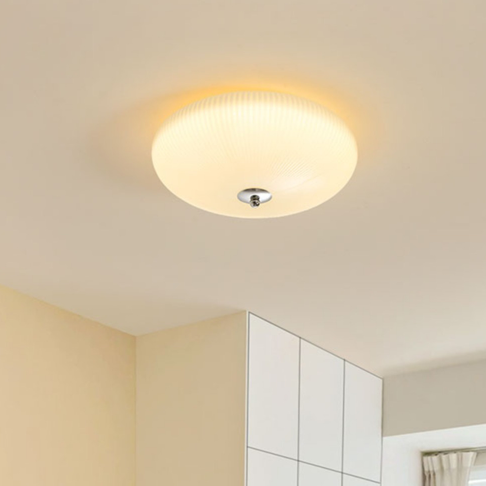 French Simple Glass Ceiling Lamps - Cueteks