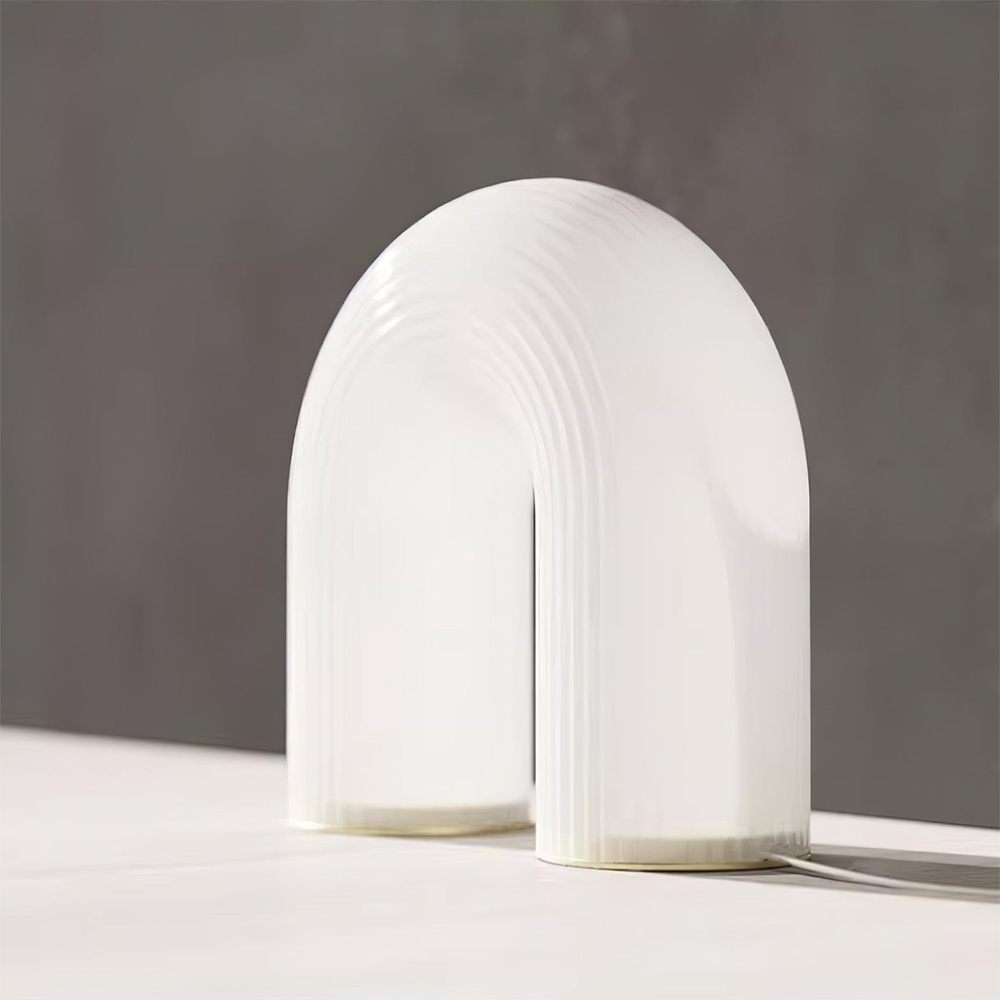 Unique Arch Metal Table Lamp - Cueteks