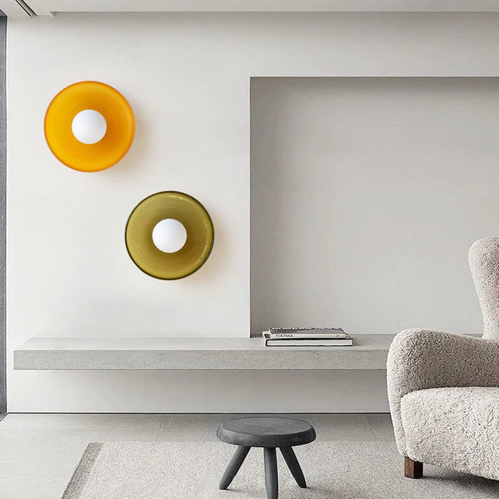 Modern Round Flush Mount Kitchen Ceiling Light - Cueteks