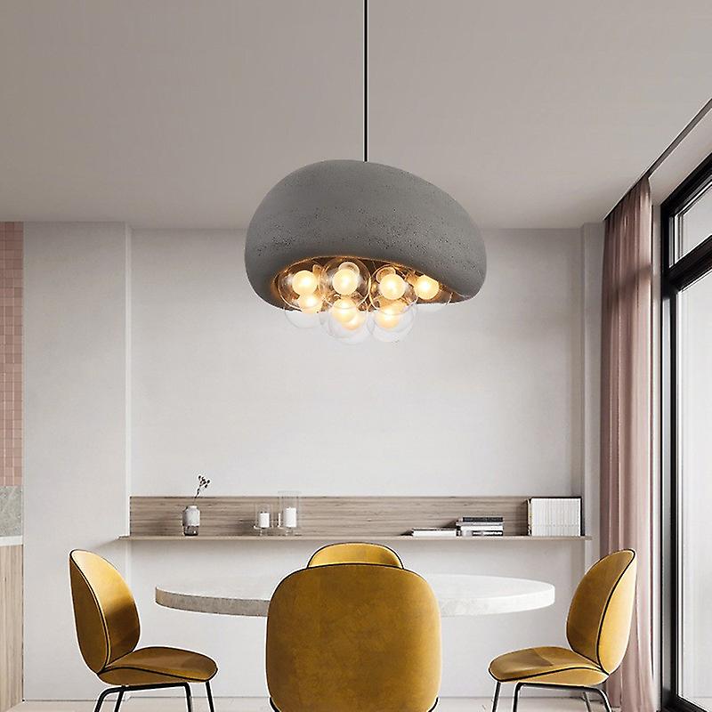 Micro-Cement Nordic Cream Style Pendant Light - Cueteks