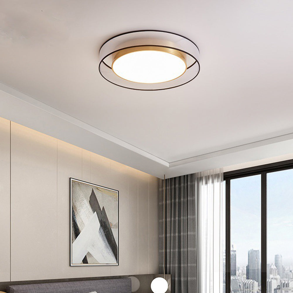 Quinn Deckenleuchte Farbe Temperatur Schaltbar, Kupfer, ∅40/50/60cm - Cueteks
