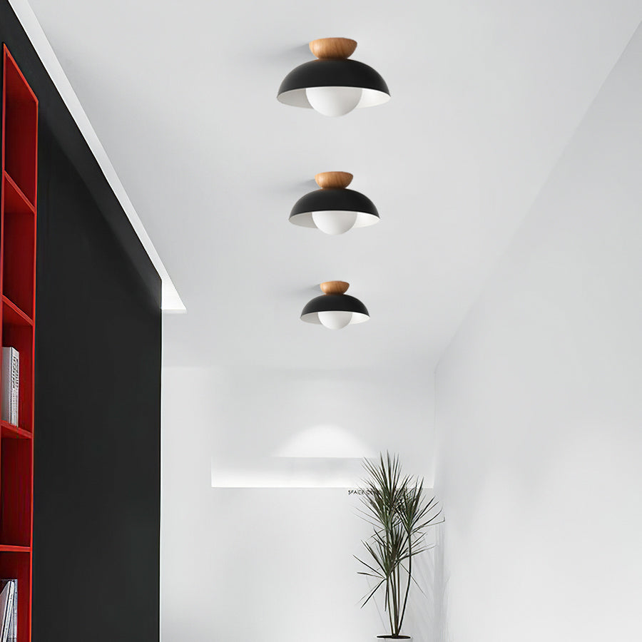 Minimalist Eco-friendly Metal Ceiling Light - Cueteks