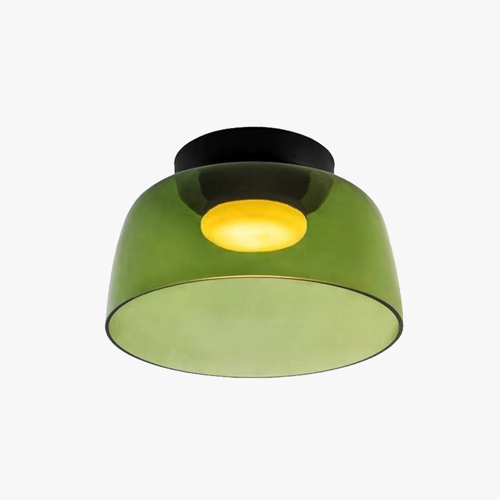 Morandi Modern Simple Creative Glass Flush Mount Ceiling Light - Cueteks