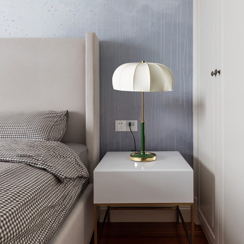 Fabric Table Lamp Decor E27 Bedside Table Light - Cueteks