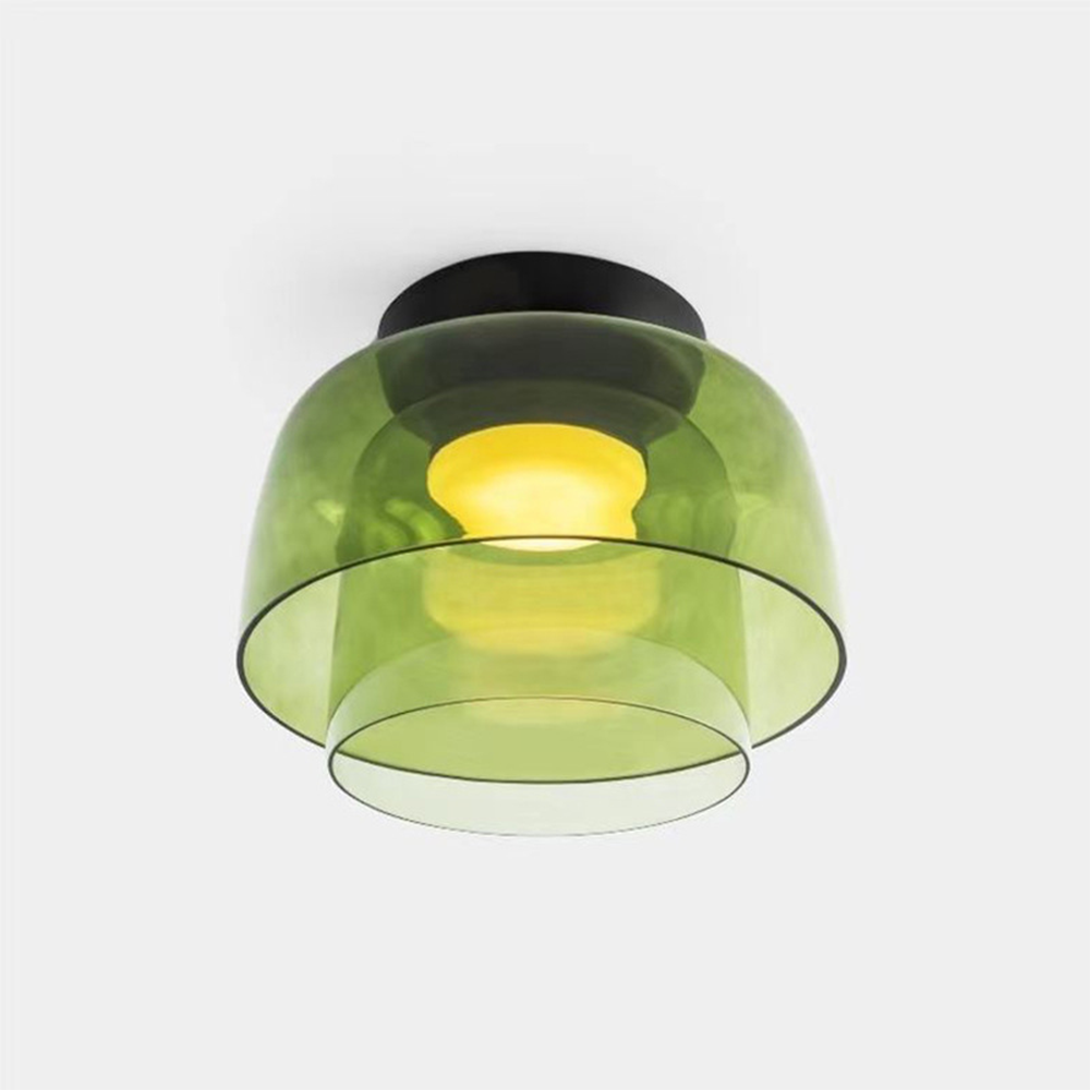 Nordic Designer Creative Personality Medieval Glass Ceiling Lamp - Cueteks