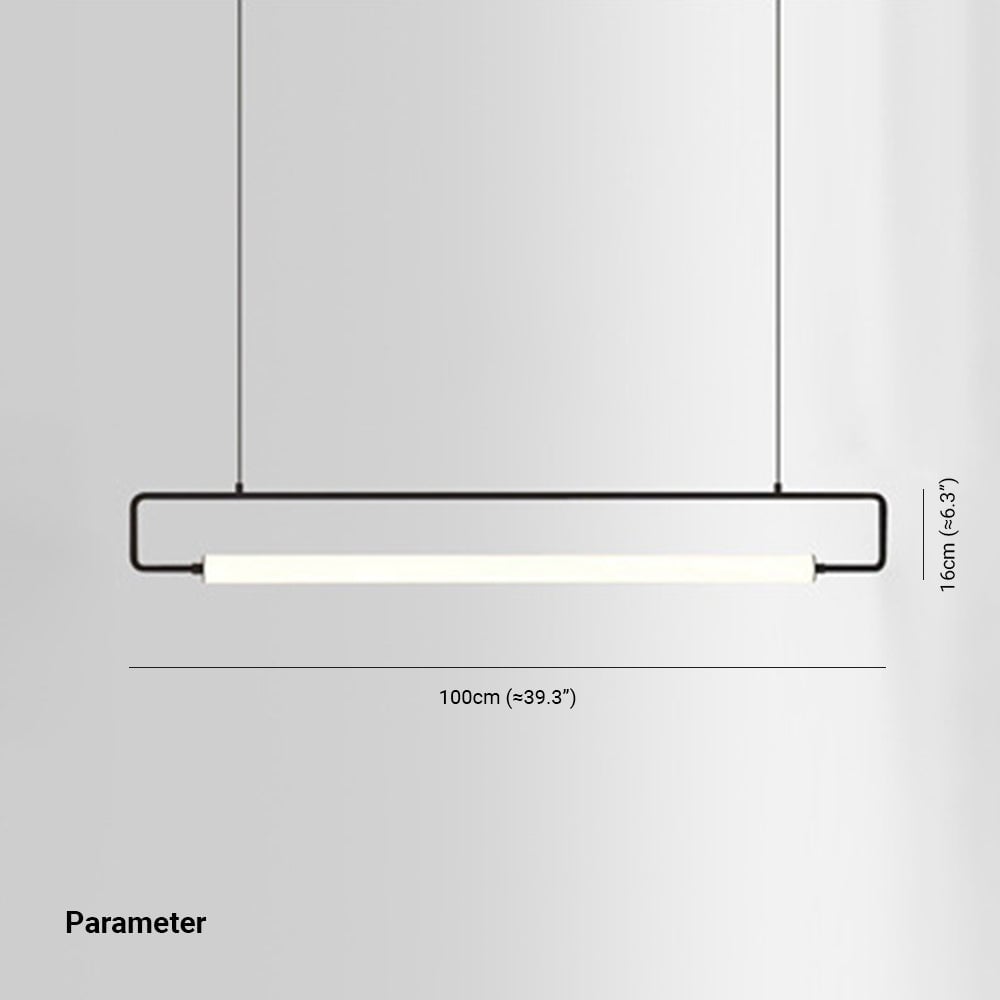 Edge Pendelleuchte, 2-farbig 100cm - Cueteks
