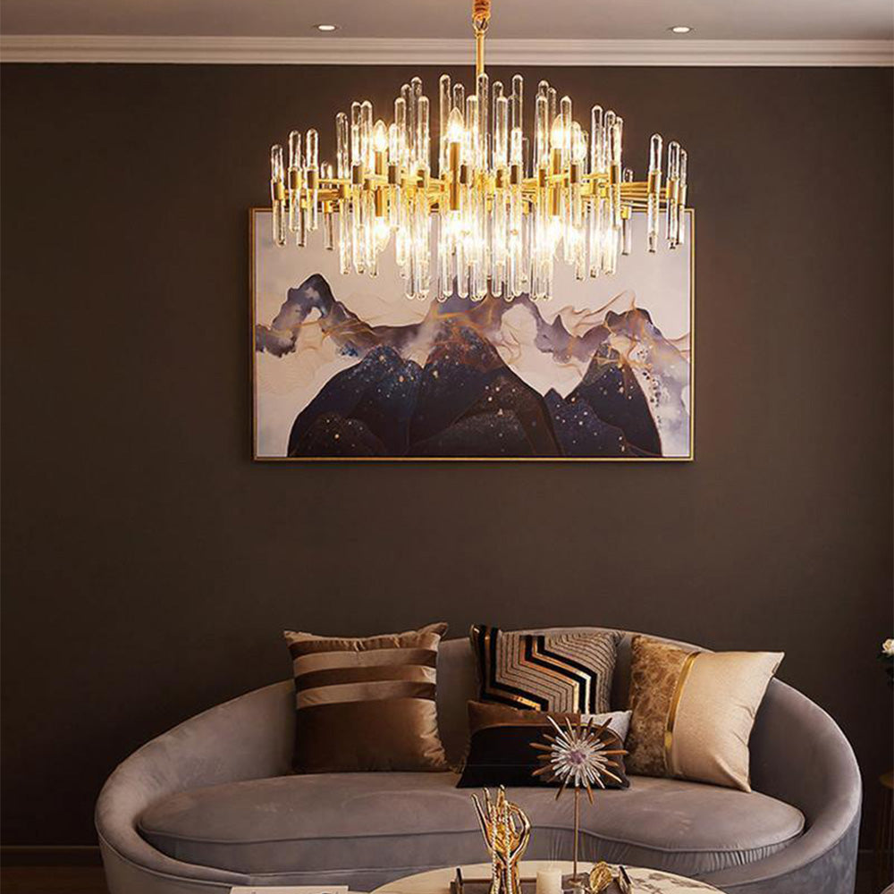 Light Luxury Crystal Post-Modern Chandelier - Cueteks