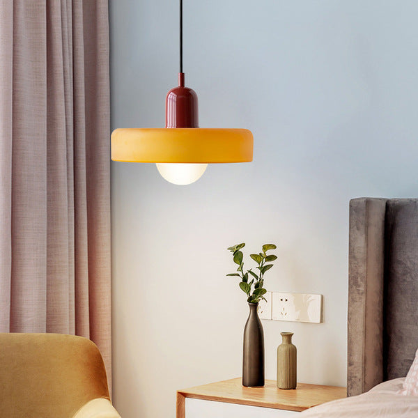 Bauhaus Colorful Glass Pendant Light - Cueteks