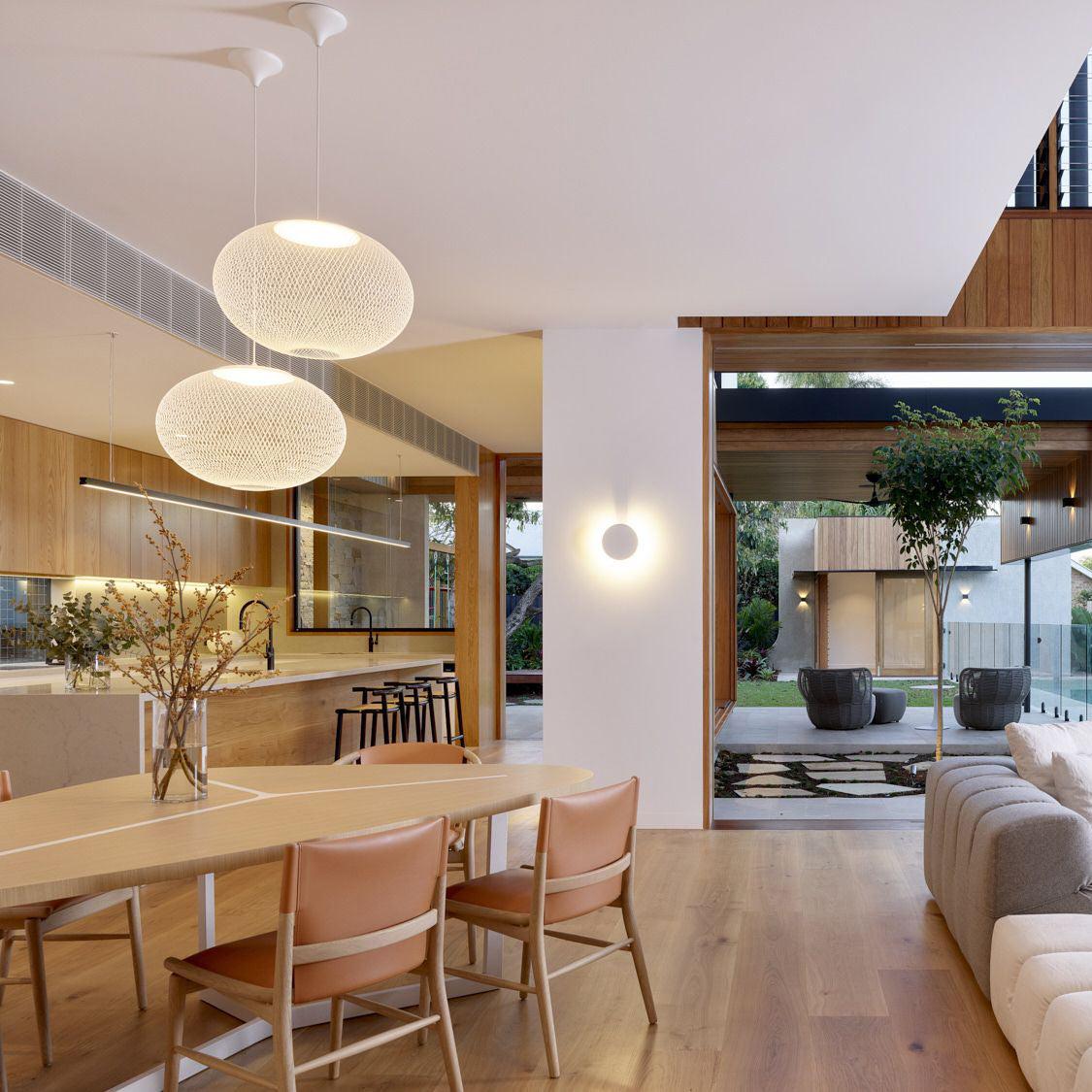 Metallic Meshwork Pendant Lamp - Cueteks