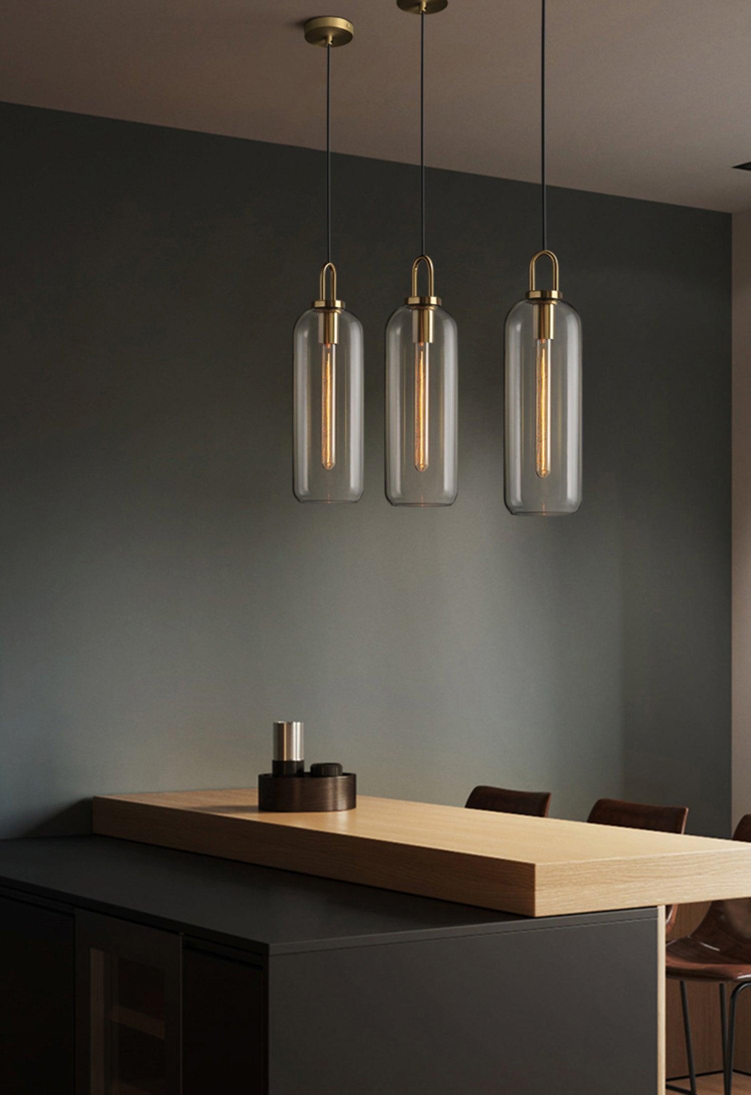 Glass Pendant Light - Cueteks