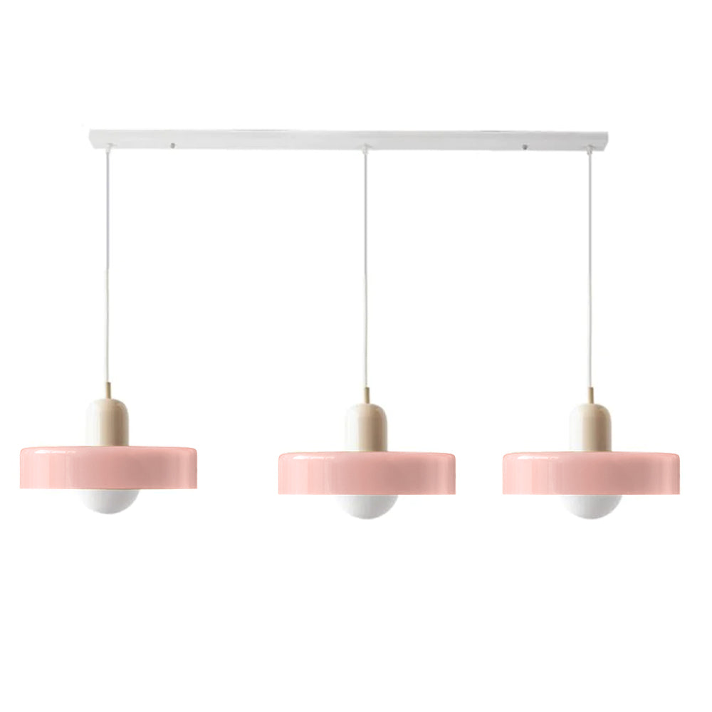 3 Heads Bauhaus Modern Simple Glass Pendant Light - Cueteks
