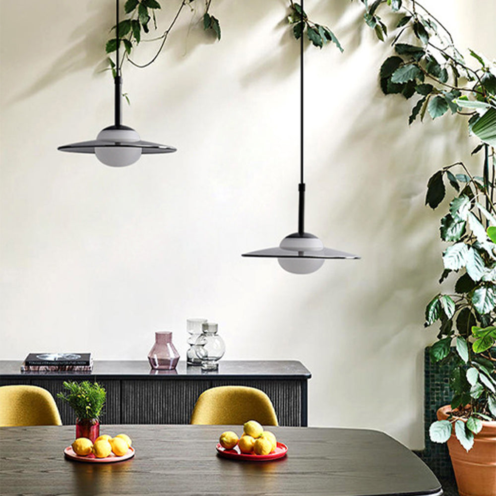 Modern Pendant Light Glass Finish Pendant Light - Cueteks