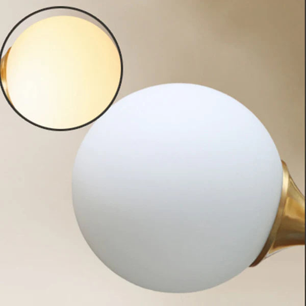 LED Glass Ball Ceiling Lamp - Cueteks