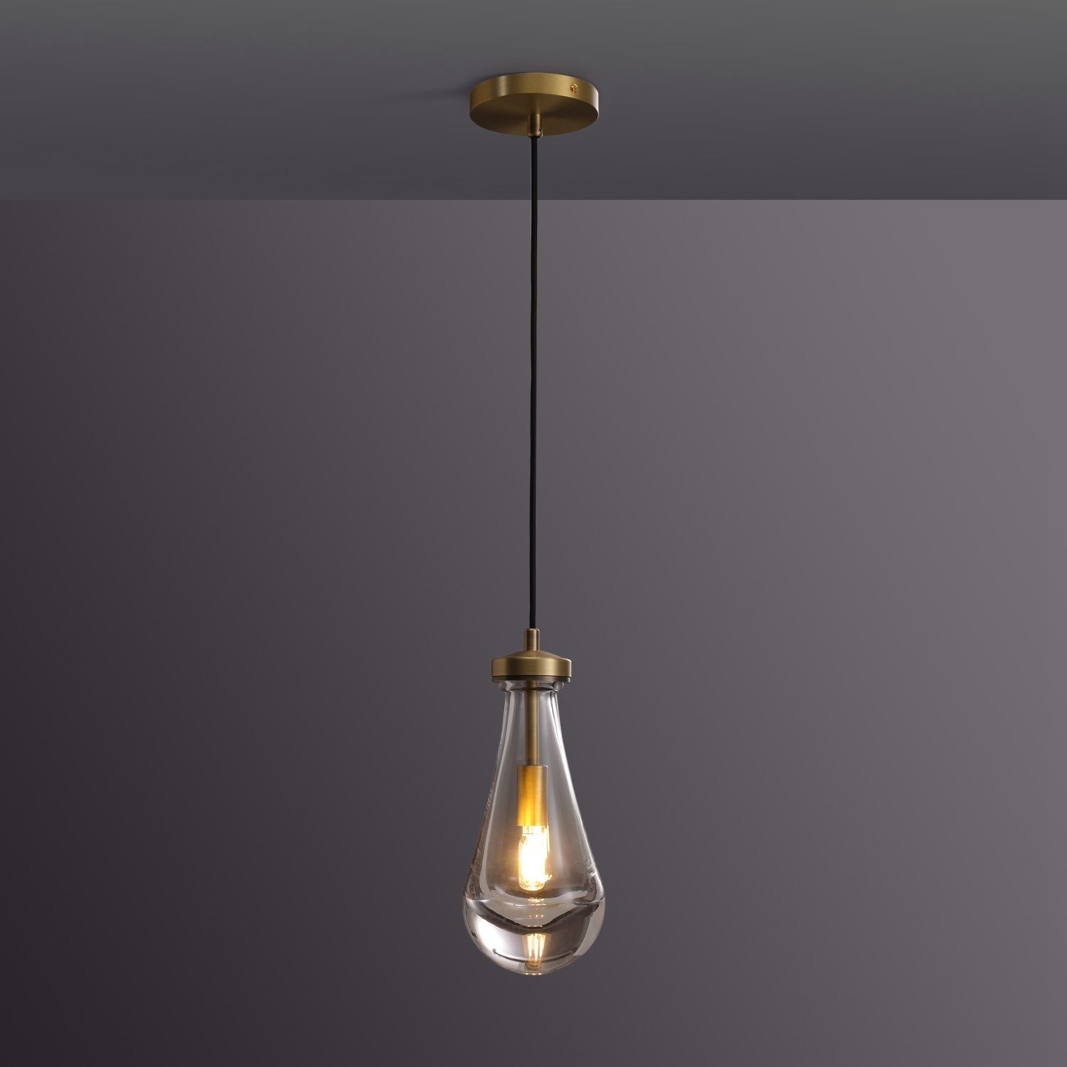 Modern Art Deco Raindrop Chandelier - Cueteks