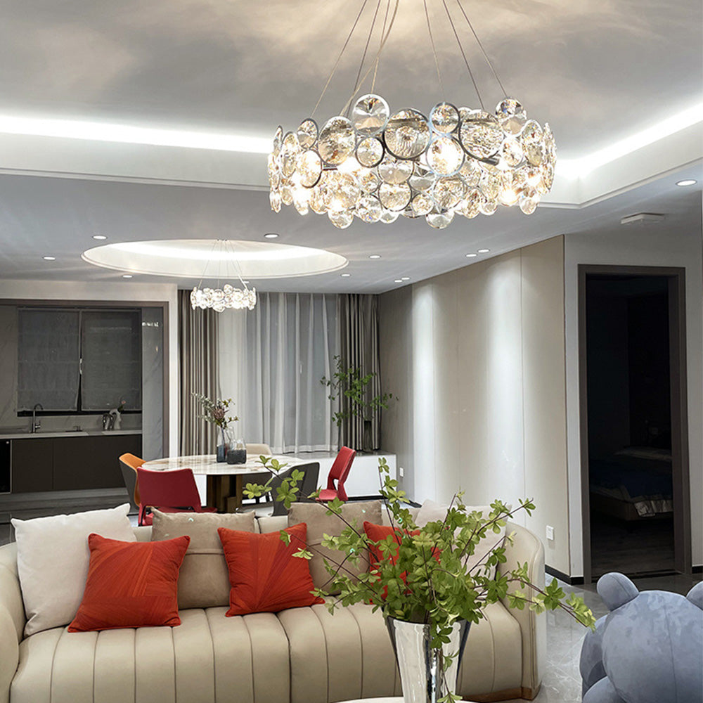Designer Crystal Chandelier for Living Room - Cueteks
