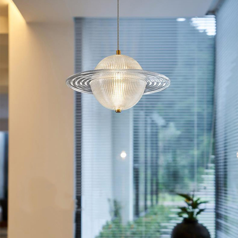 Creative Glass Planet Pendant Hanging Light - Cueteks