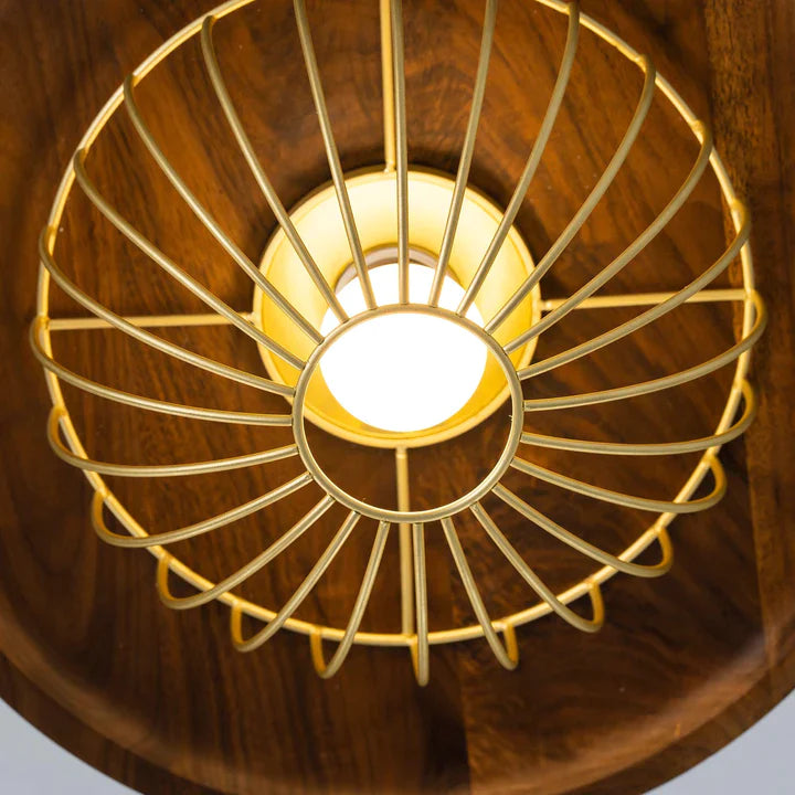 Creative Hollow Wrought Iron Hanging Lamp Shade - Cueteks