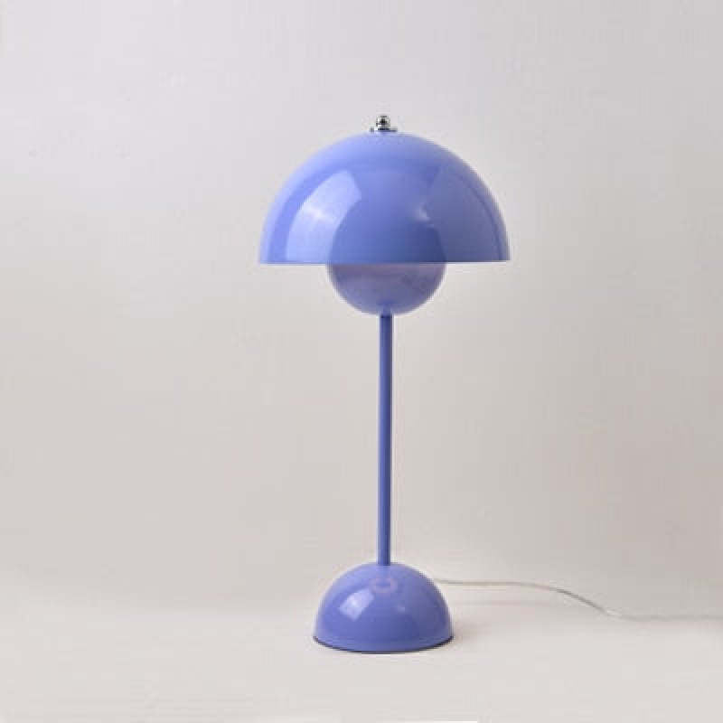 Morandi Mushroom Table Lamp, Rechargeable, Multi Colors, Metal - Cueteks