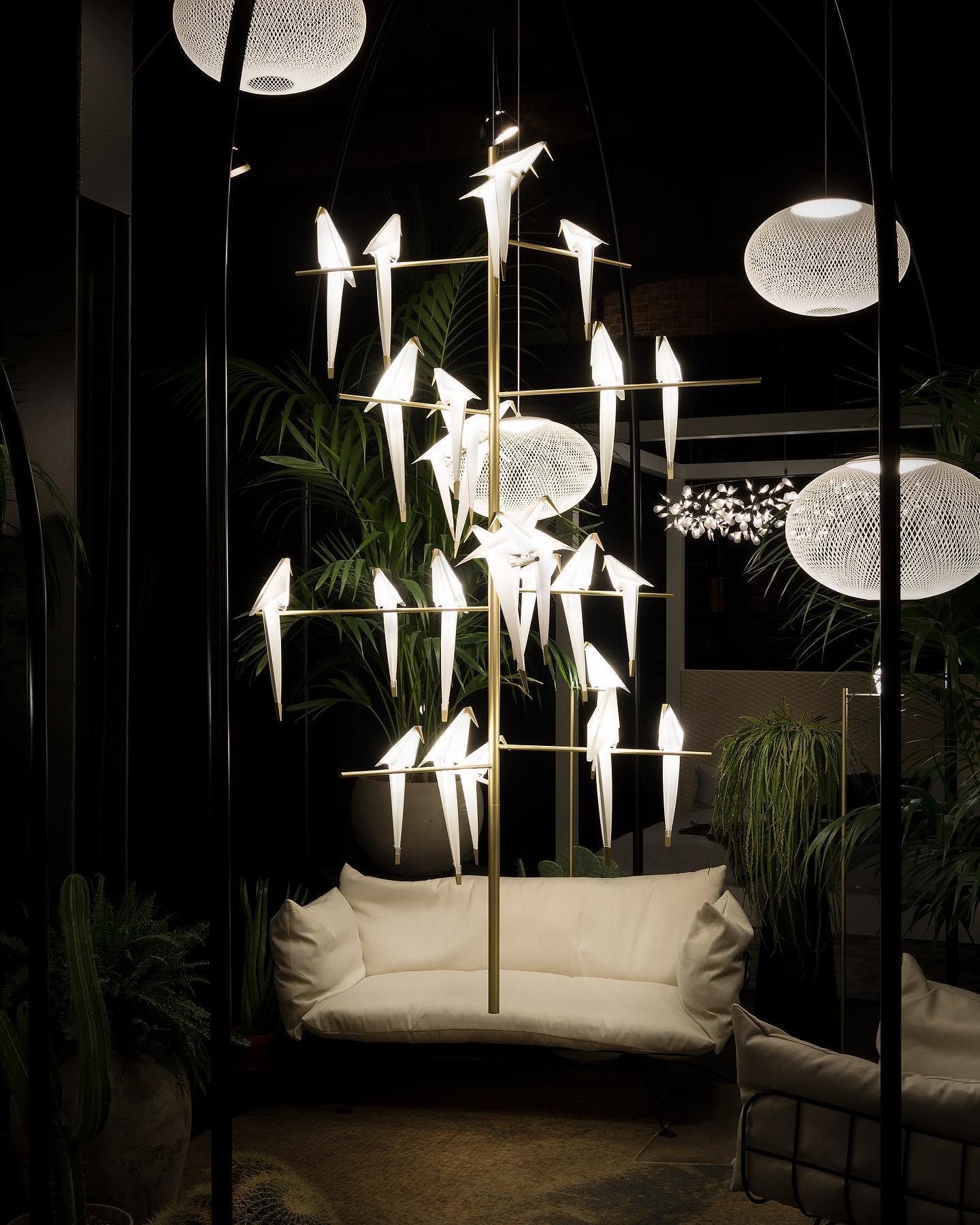 Metallic Meshwork Pendant Lamp - Cueteks