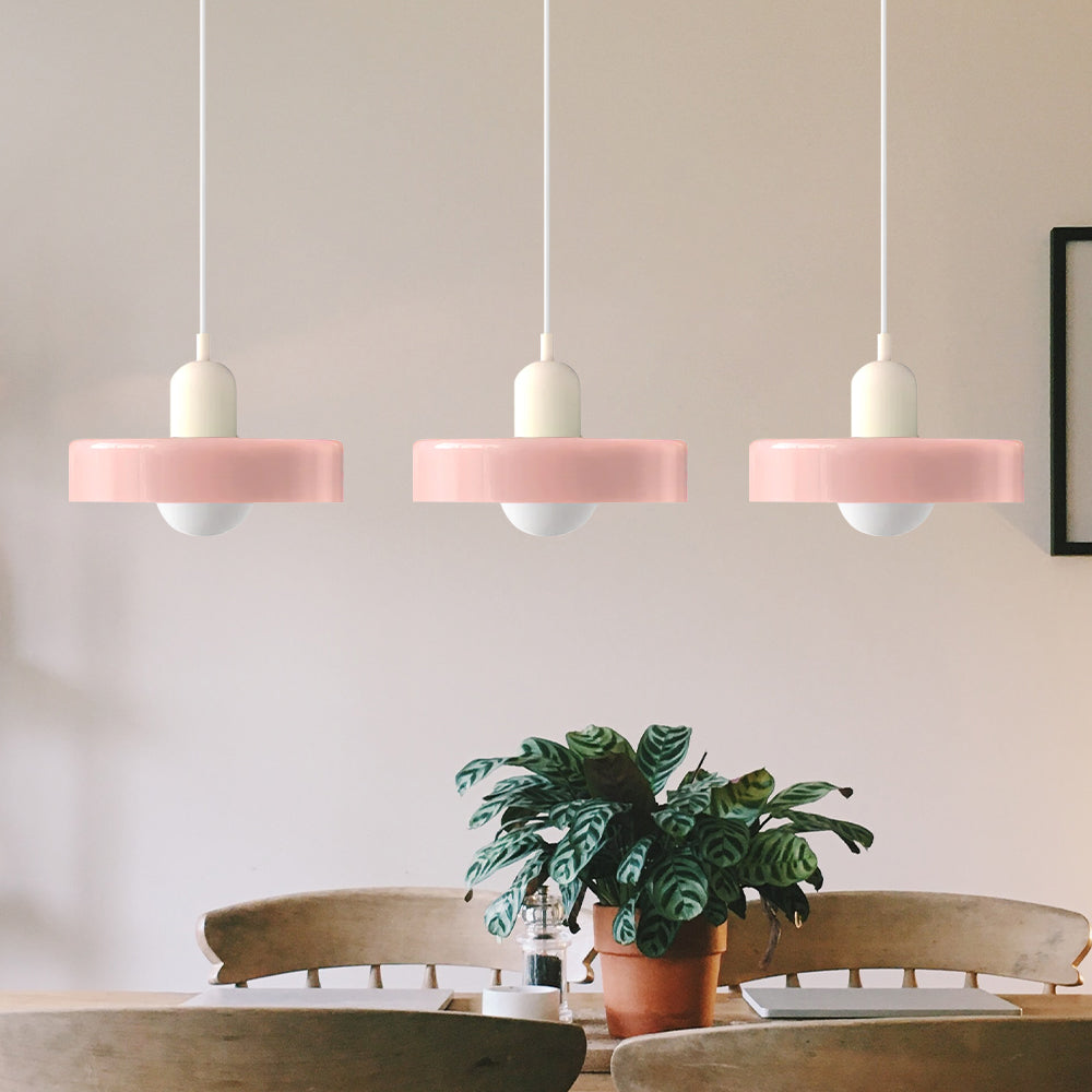 3 Heads Bauhaus Modern Simple Glass Pendant Light - Cueteks