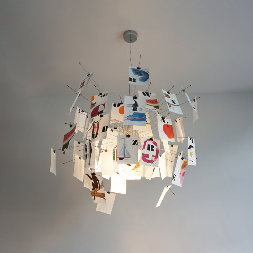Renée Picture Pendelleuchte, 3 Farbtemperaturen schaltbar - Cueteks
