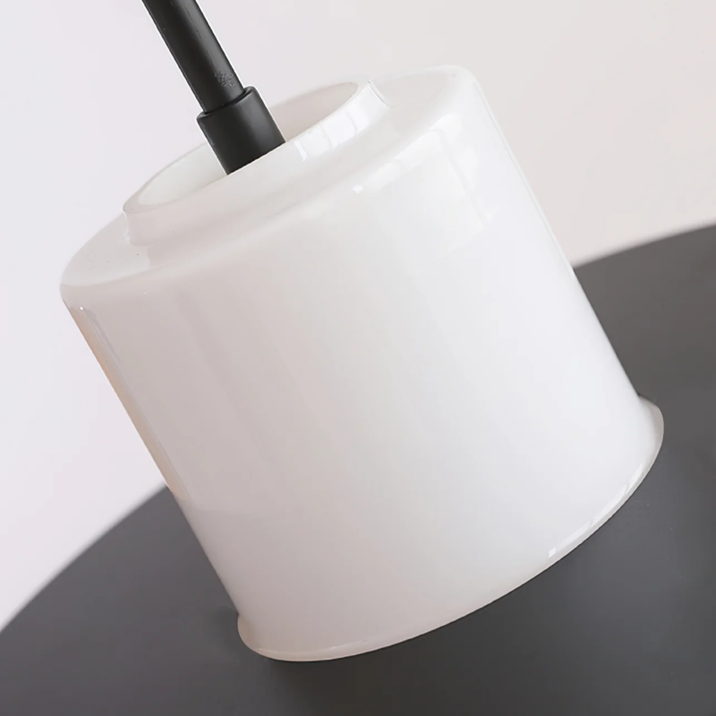 Vintage Bauhaus Equator Glass Pendant lamps - Cueteks