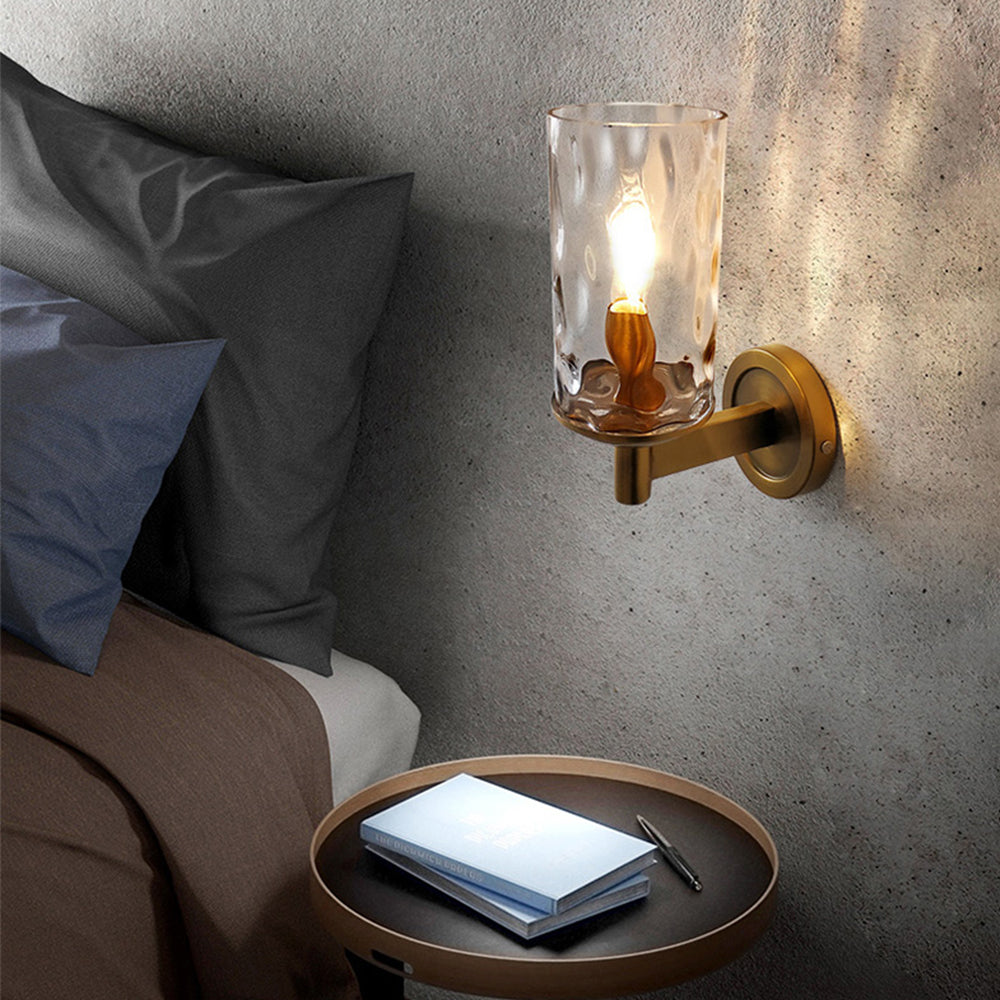 Vintage Iron Armed Wall Lamp - Cueteks