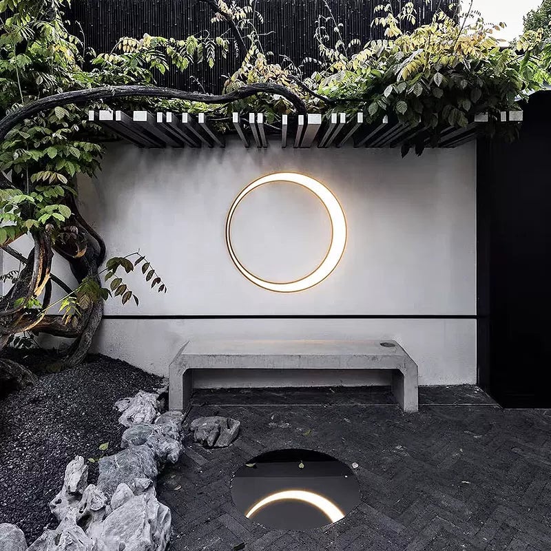 Postmorderne Wasserdichte LED Wandleuchten für Garten, Außenbereich - Cueteks
