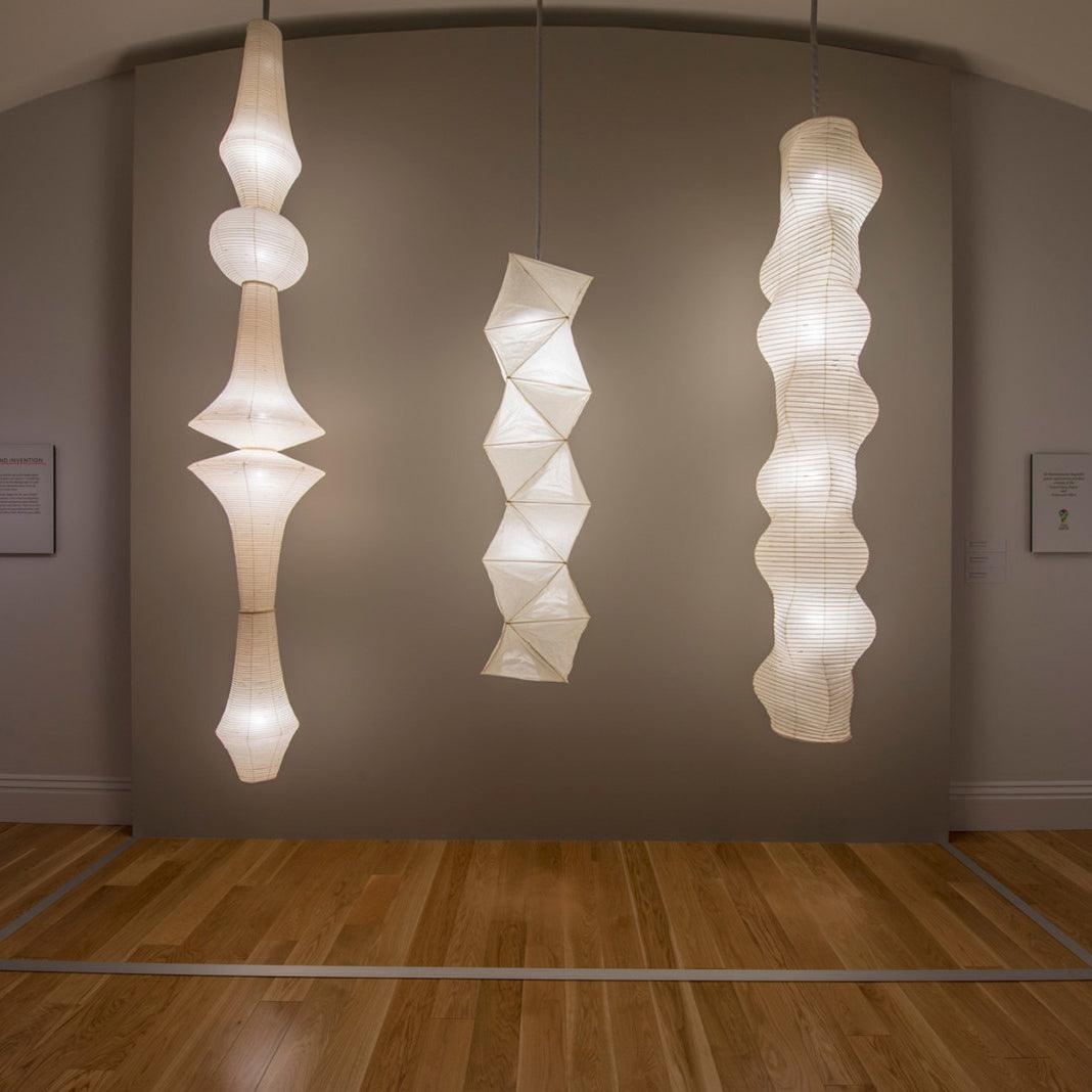 Washi Paper E Pendant Light - Cueteks