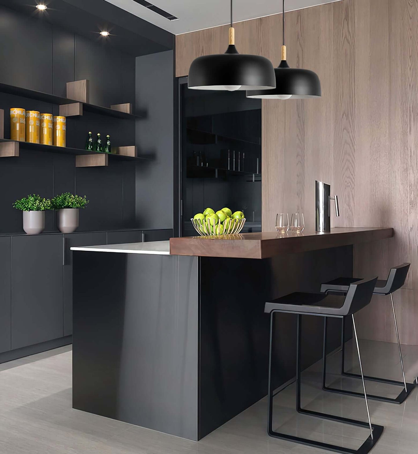 Eichel Pendelleuchte: Skandinavischer Minimalismus trifft moderne Eleganz, wählbare Farben für jeden Stil! - Cueteks