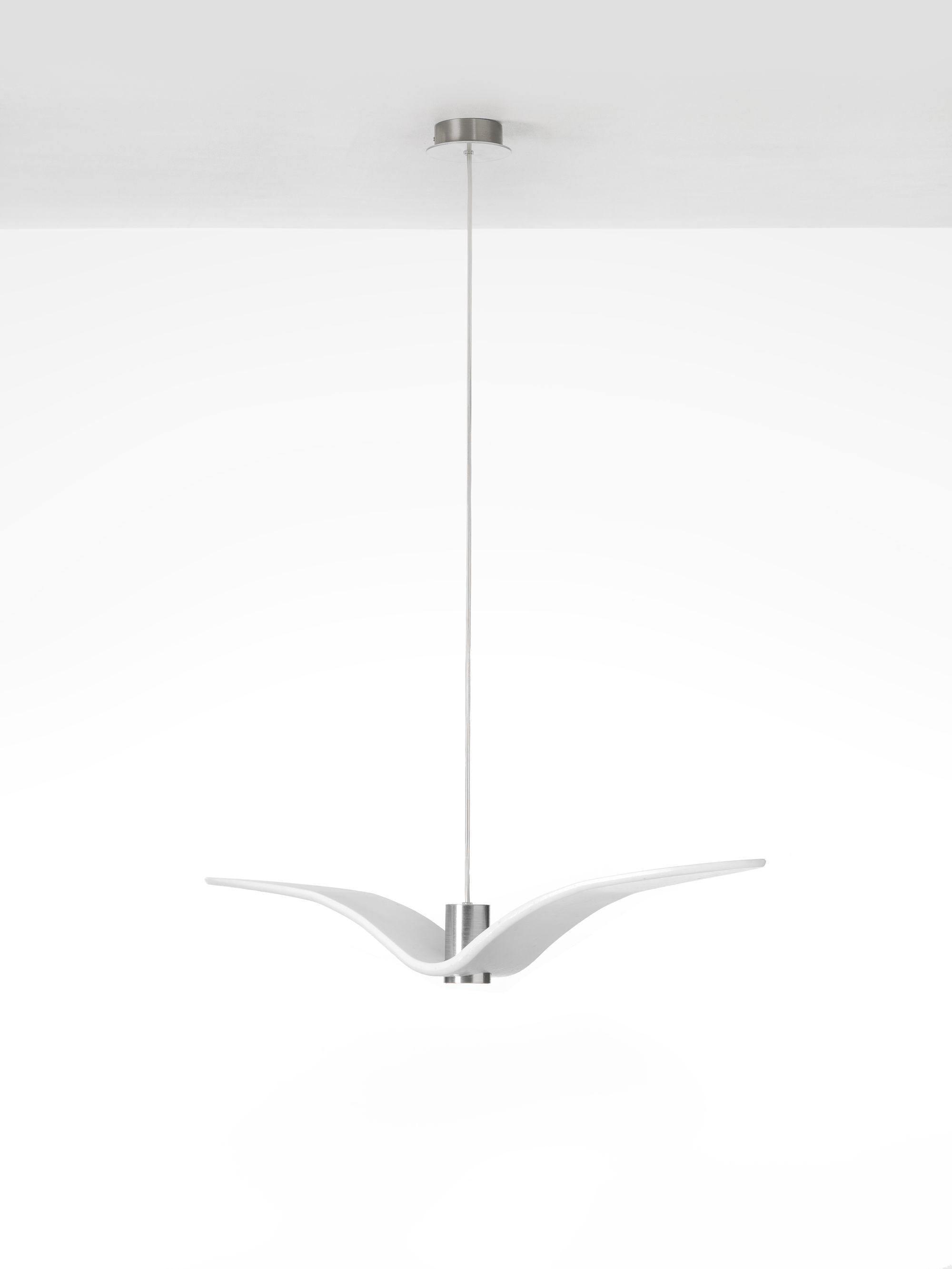 Elegante Seagull Resin Pendelleuchte: Minimalismus trifft modernes Design – Licht in drei Flugphasen! - Cueteks