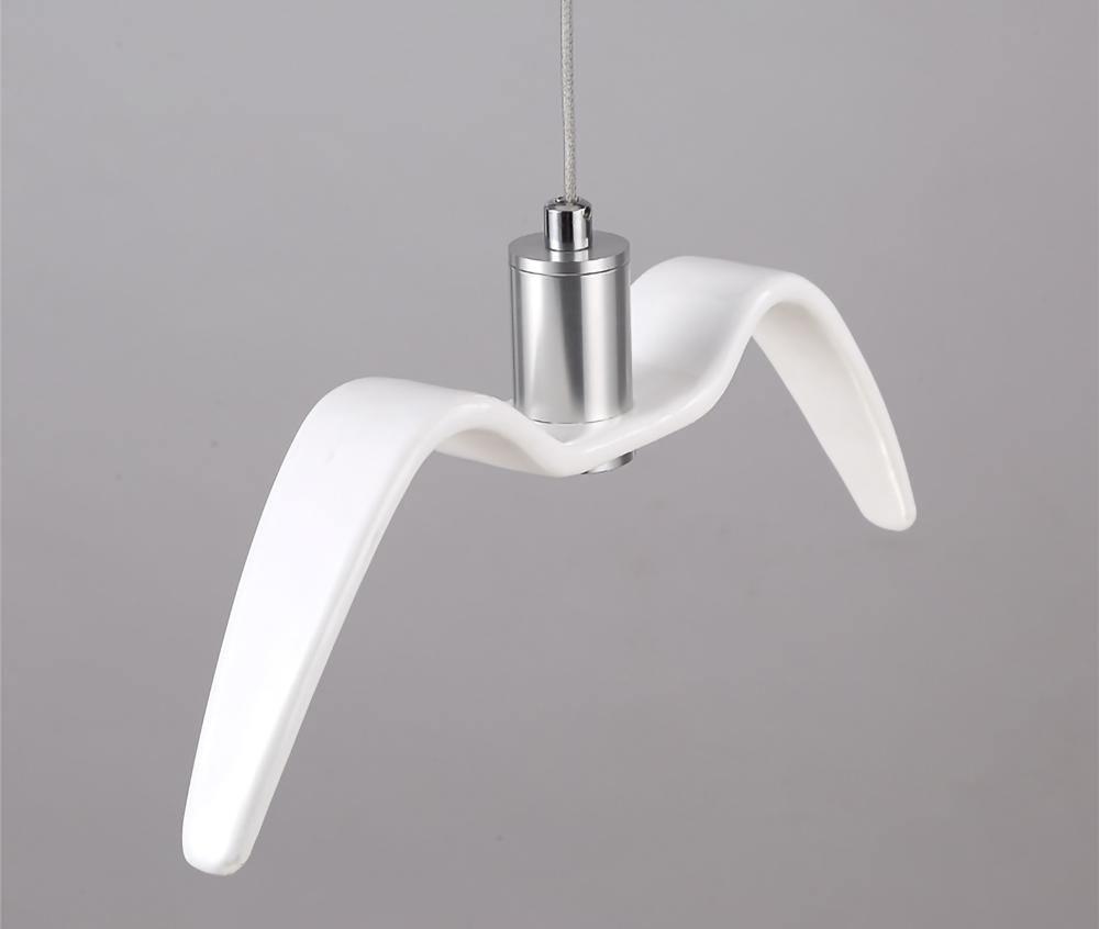 Elegante Seagull Resin Pendelleuchte: Minimalismus trifft modernes Design – Licht in drei Flugphasen! - Cueteks
