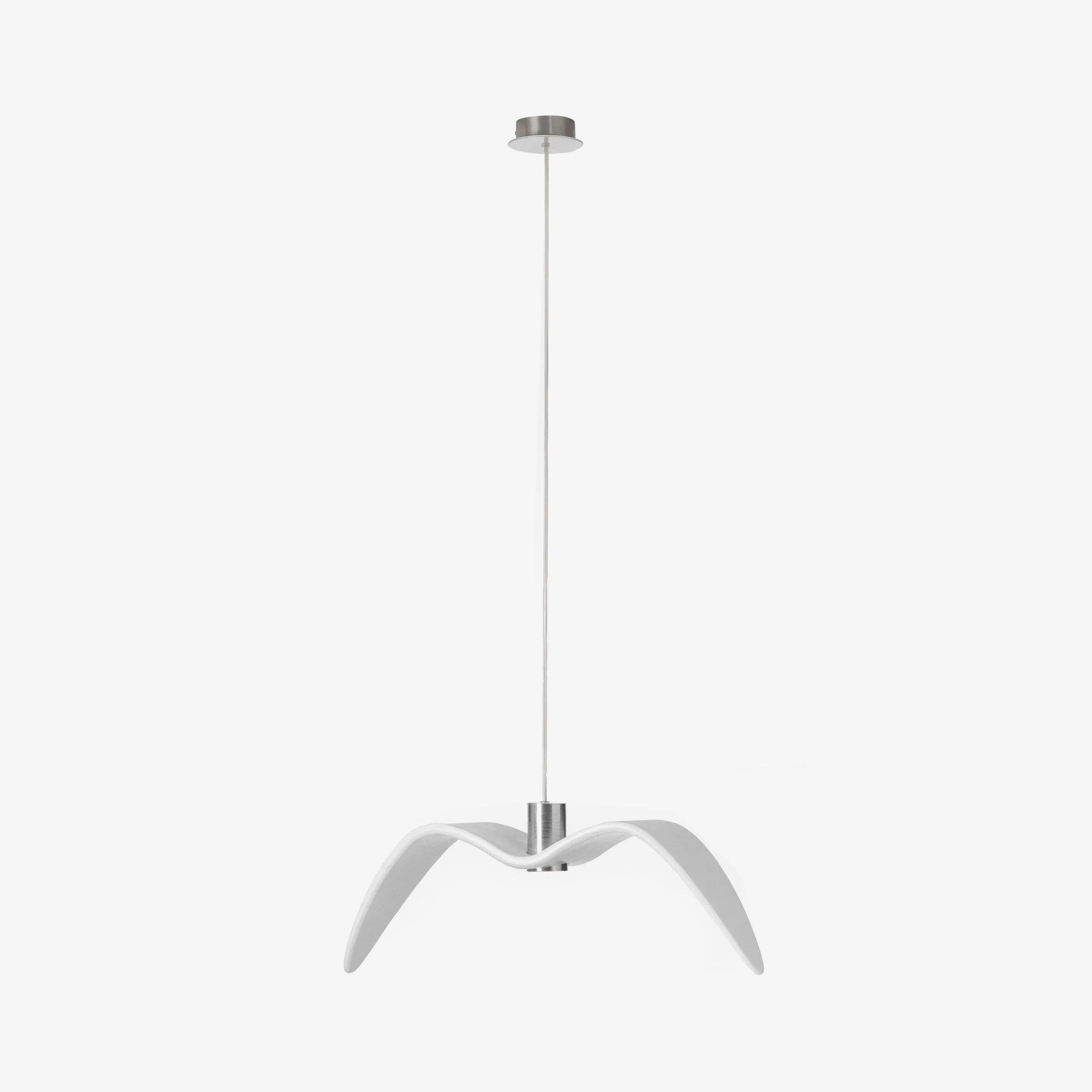 Elegante Seagull Resin Pendelleuchte: Minimalismus trifft modernes Design – Licht in drei Flugphasen! - Cueteks