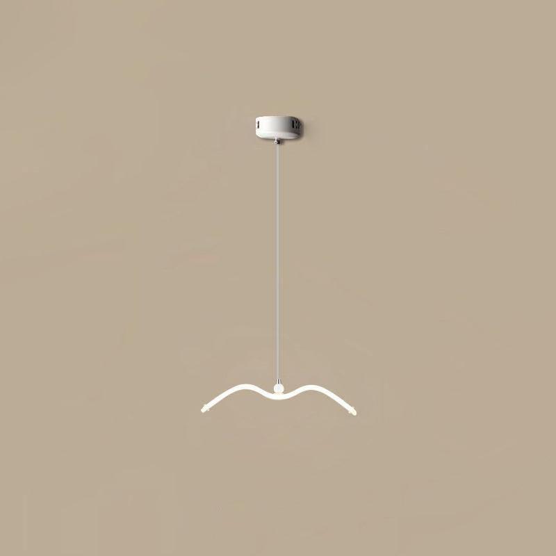 Elegante Seagull Resin Pendelleuchte: Minimalismus trifft modernes Design – Licht in drei Flugphasen! - Cueteks