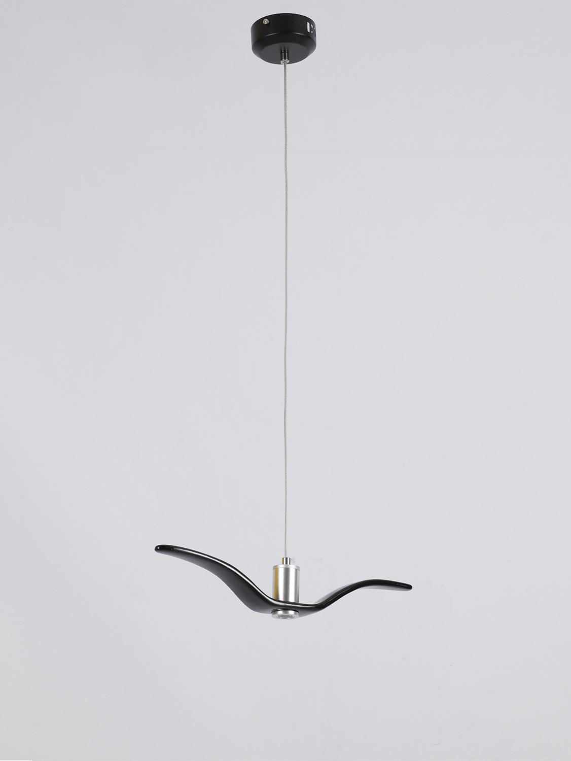Elegante Seagull Resin Pendelleuchte: Minimalismus trifft modernes Design – Licht in drei Flugphasen! - Cueteks